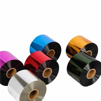 Folia wytłaczana z metalu PET